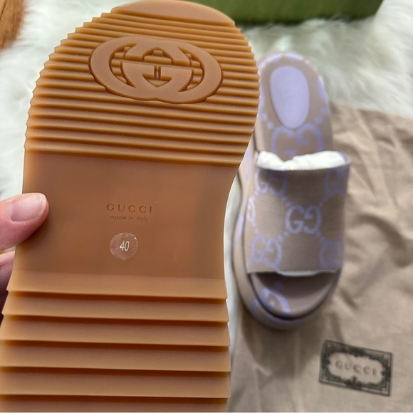 Gucci GG Platform Wedges - Picture 4 of 6